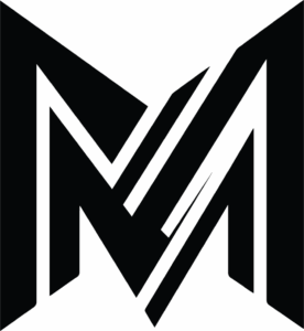 M logo